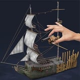Craft epic, ancient ships! Epic pirate ship being built