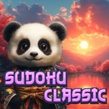 Classic Sudoku with a tranquil, panda-approved twist Panda in a kimono in the sunset