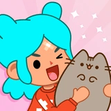Style cute characters and design dreamy rooms your way! Pastel character creator and room decor in a Toca-style world