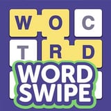 Swiping letters to make words