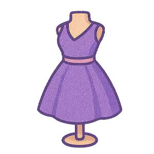Create stylish characters in cozy dress up and fashion games Cartoon girl avatar being dressed in stylish clothes