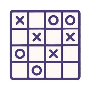 Play relaxing and clever logic games to challenge your mind Grid-based logic puzzle with symbols and numbers