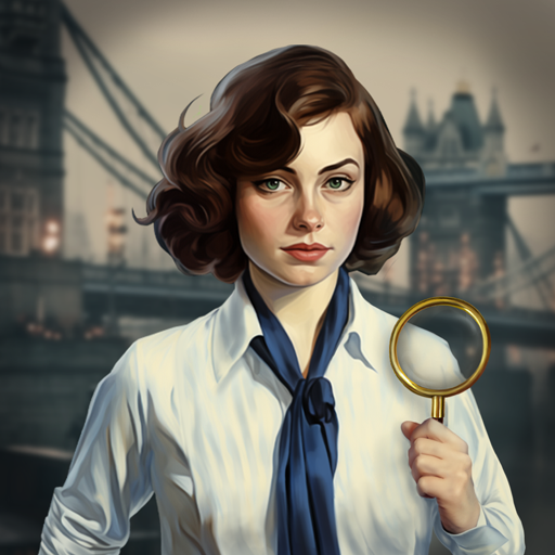 A sharp-eyed 1920s sleuth investigates a hidden object mystery in vintage London