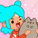 Style cute characters and design dreamy rooms your way! Pastel character creator and room decor in a Toca-style world